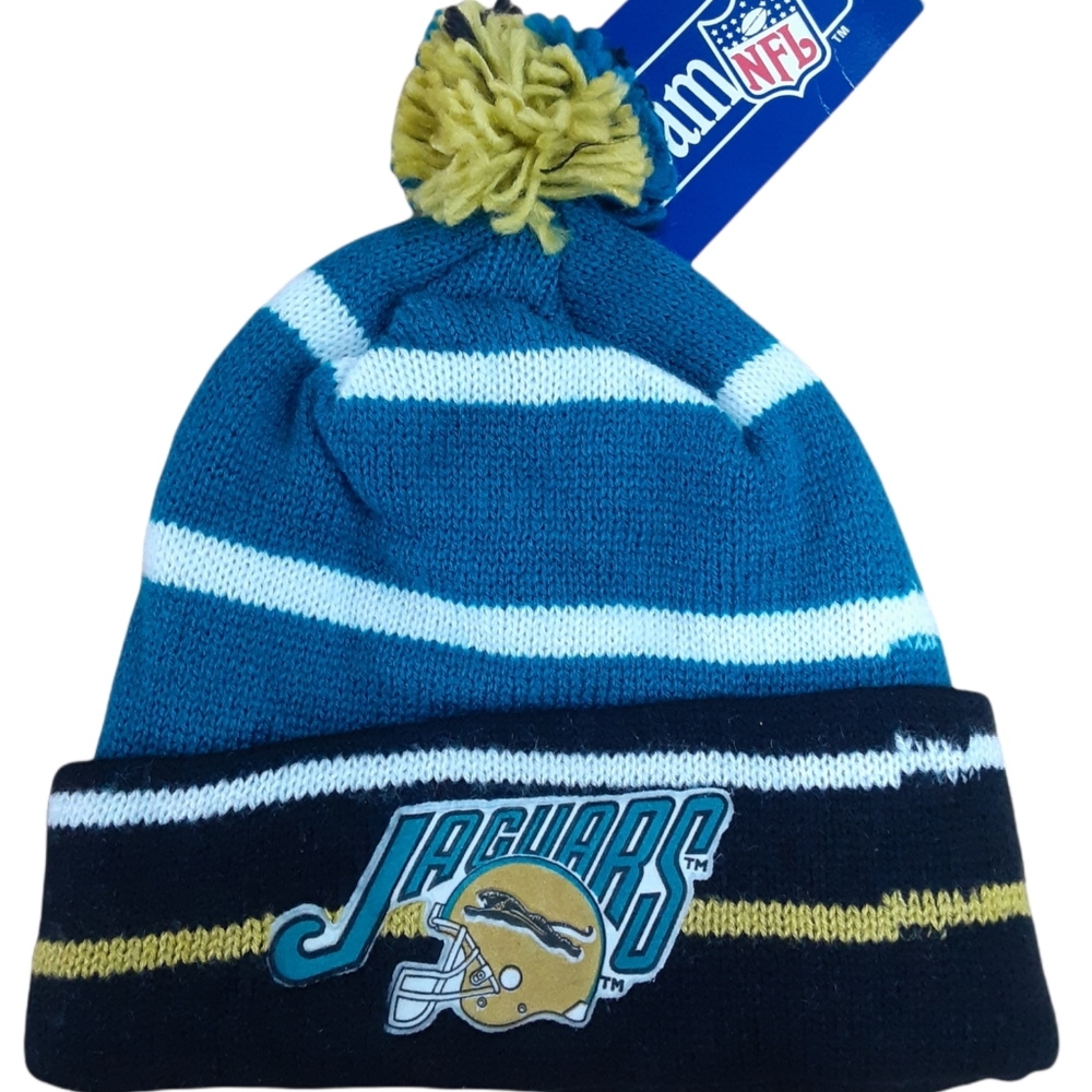 COPY - Official NFL Jacksonville Jaguars Team Cuffed Knit Hat (UNISEX)